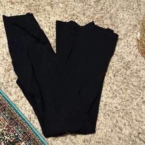 Arie black flare leggings